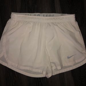NIKE white shorts
